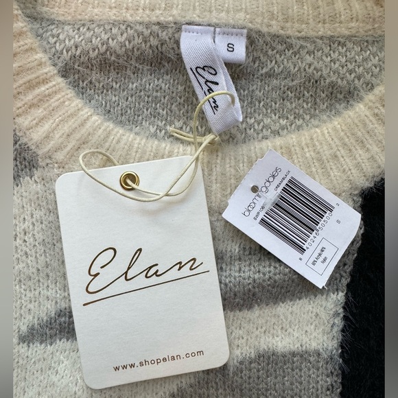 ELAN | Bloomingdale’s Mixed Animal Print Sweater - Small - Picture 12 of 16